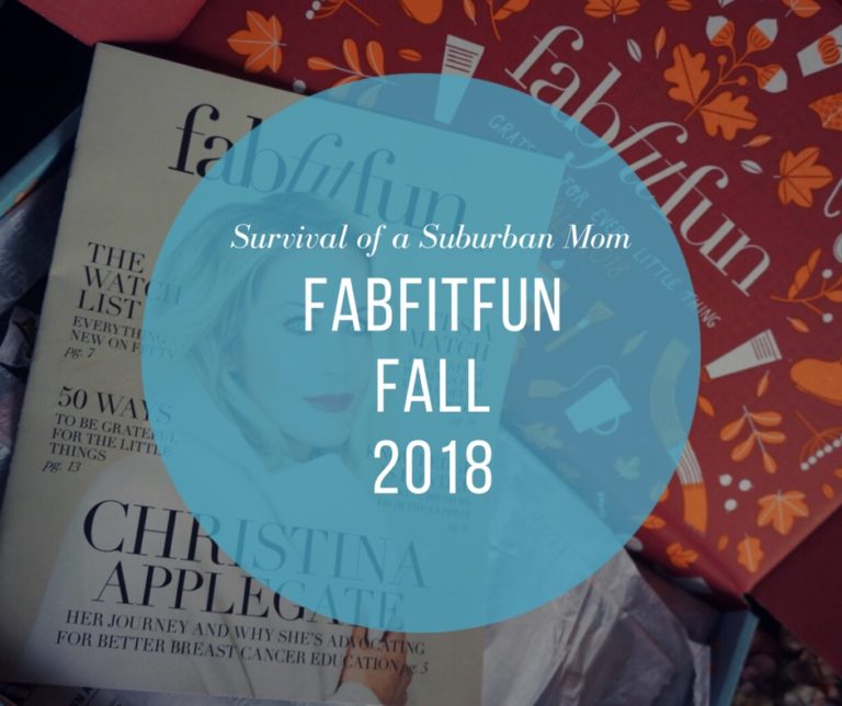 FabfitFun Fall 2018