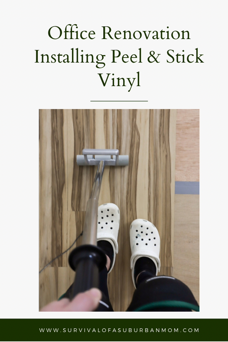 DIY Peel & Stick Vinyl Flooring
